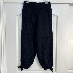 Zara Linen Jogger Pants